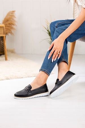 LİZSHOE HAKİKİ DERİ KADIN GÜNLÜK AYAKKABI VYGR 977124Y