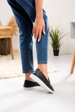 LİZSHOE HAKİKİ DERİ KADIN GÜNLÜK AYAKKABI VYGR 977124Y