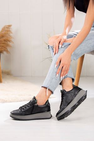 VOOG HAKİKİ DERİ KADIN SPOR AYAKKABI 306624Y