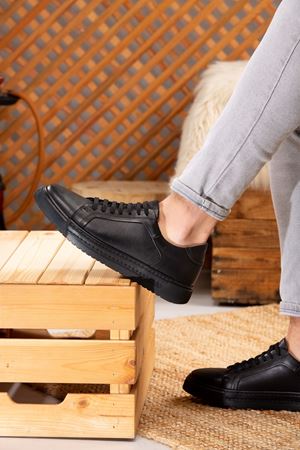 FREEFOOT HAKİKİ DERİ ERKEK GÜNLÜK AYAKKABI 242582-123K