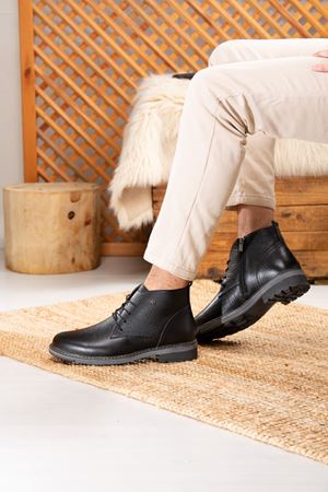 LİZSHOE HAKİKİ DERİ ERKEK BOT VYGR 607123K