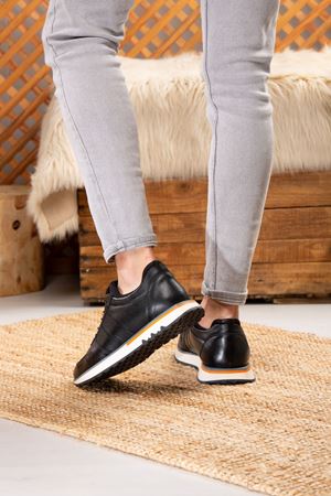LİZSHOE HAKİKİ DERİ ERKEK SPOR AYAKKABI VYGR 643423K