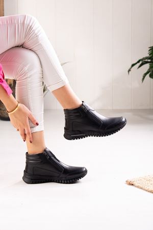LİZSHOE HAKİKİ DERİ KADIN BOT VYGR 940125K