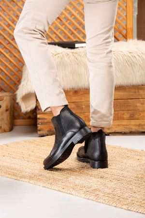LİZSHOE HAKİKİ DERİ ERKEK BOT VYGR 633623K