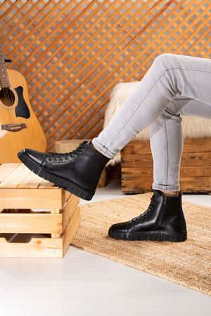 LİZSHOE HAKİKİ DERİ ERKEK GÜNLÜK BOT VYGR 644423K