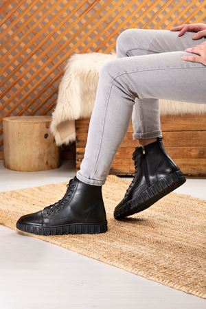 LİZSHOE HAKİKİ DERİ ERKEK GÜNLÜK BOT VYGR 644423K