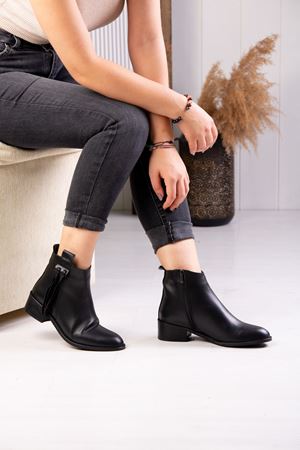 ALBİNİ HAKİKİ DERİ KADIN BOT 10107523K