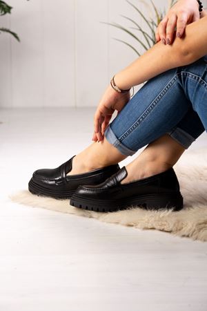 ALBİNİ HAKİKİ DERİ KADIN GÜNLÜK AYAKKABI 10106823K