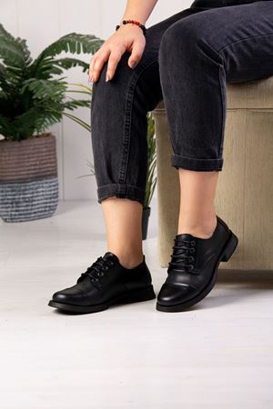 ALBİNİ HAKİKİ DERİ KADIN GÜNLÜK AYAKKABI 10116223K