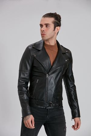 LİZ LEATHER ERKEK DERİ MONT BİKER