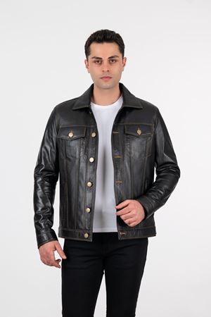 LİZ LEATHER ERKEK DERİ MONT KOT