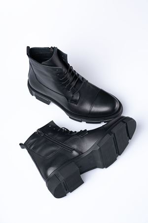 LİZSHOE HAKİKİ DERİ ERKEK GÜNLÜK BOT PİK 220624K