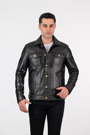 LİZ LEATHER ERKEK DERİ MONT KOT