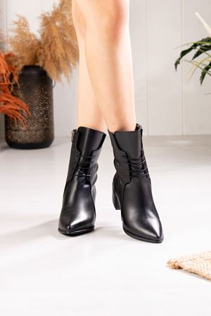 LİZSHOE HAKİKİ DERİ KADIN GÜNLÜK BOT OBN 206024K