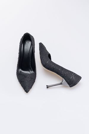 LİZSHOE KETEN KADIN STİLETTO 079-122Y