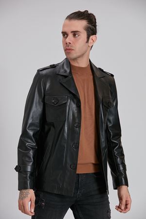 LİZ LEATHER ERKEK DERİ MONT E04