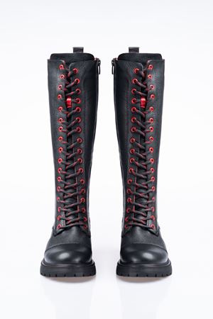 MAMMAMİA HAKİKİ DERİ KADIN GÜNLÜK ÇİZME 200022K