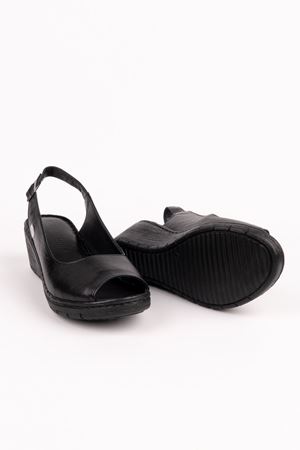 MAMMAMİA HAKİKİ DERİ KADIN SANDALET 111523Y