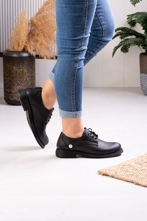 MAMMAMİA HAKİKİ DERİ KADIN GÜNLÜK AYAKKABI 10523K