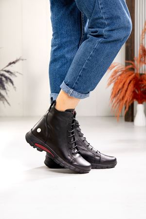 MAMMAMİA HAKİKİ DERİ KADIN GÜNLÜK BOT 404023K