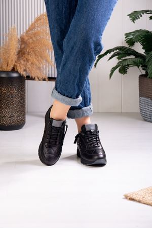 MAMMAMİA HAKİKİ DERİ KADIN GÜNLÜK AYAKKABI 624023K