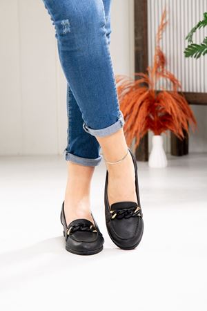 LİZSHOE HAKİKİ DERİ KADIN GÜNLÜK AYAKKABI MCH 297323K