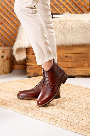 LİZSHOE HAKİKİ DERİ ERKEK BOT VYGR 607123K