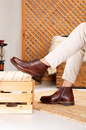 LİZSHOE HAKİKİ DERİ ERKEK BOT VYGR 607123K