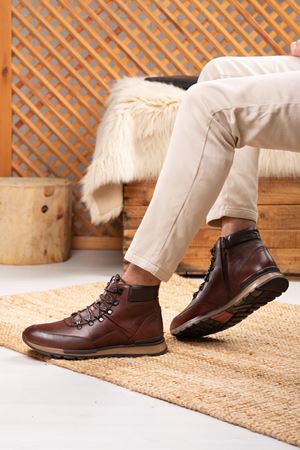 LİZSHOE HAKİKİ DERİ ERKEK BOT VYGR 586823K