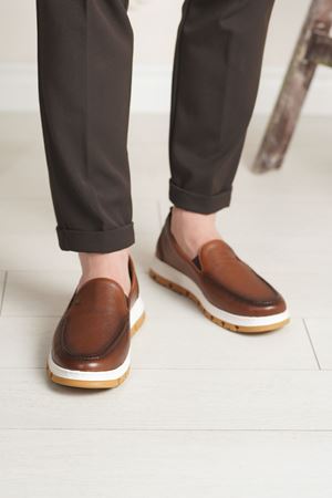 LİZSHOE HAKİKİ DERİ ERKEK GÜNLÜK AYAKKABI 657425Y