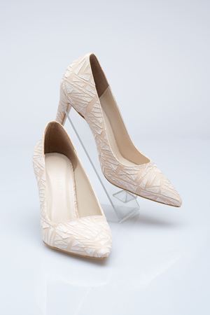 LİZSHOE KETEN KADIN STİLETTO 081-322Y