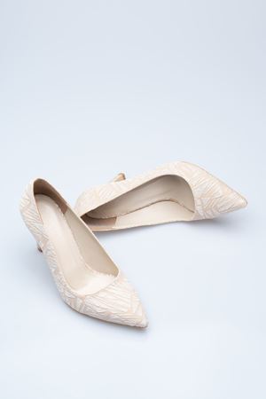 LİZSHOE KETEN KADIN STİLETTO 081-322Y