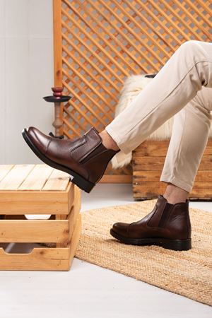LİZSHOE HAKİKİ DERİ ERKEK BOT VYGR 633623K