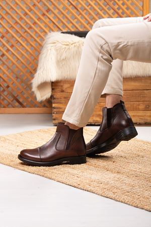 LİZSHOE HAKİKİ DERİ ERKEK BOT VYGR 633623K