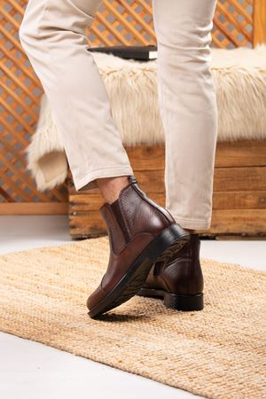 LİZSHOE HAKİKİ DERİ ERKEK BOT VYGR 633623K