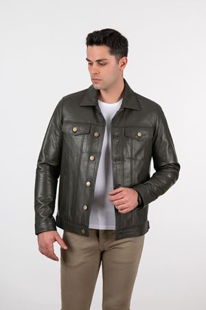 LİZ LEATHER ERKEK DERİ MONT KOT