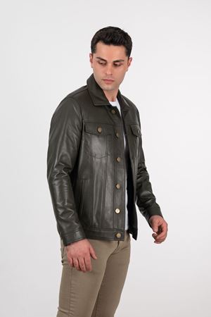 LİZ LEATHER ERKEK DERİ MONT KOT