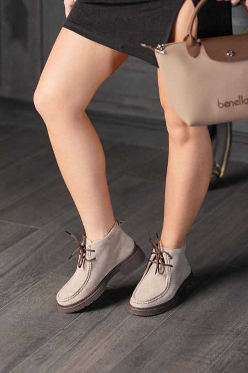 LİZSHOE HAKİKİ DERİ KADIN BOT SPİL 310025K