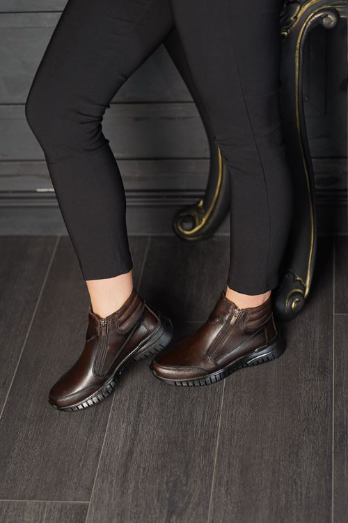 LİZSHOE HAKİKİ DERİ KADIN BOT VYGR 940125K
