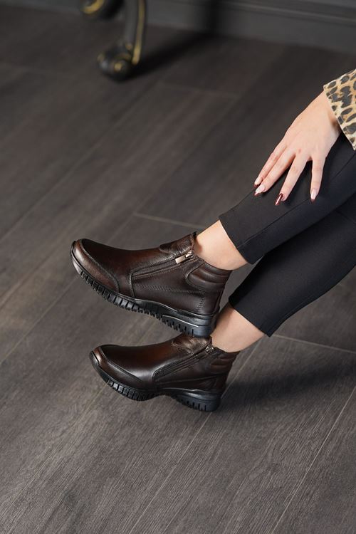 LİZSHOE HAKİKİ DERİ KADIN BOT VYGR 940125K