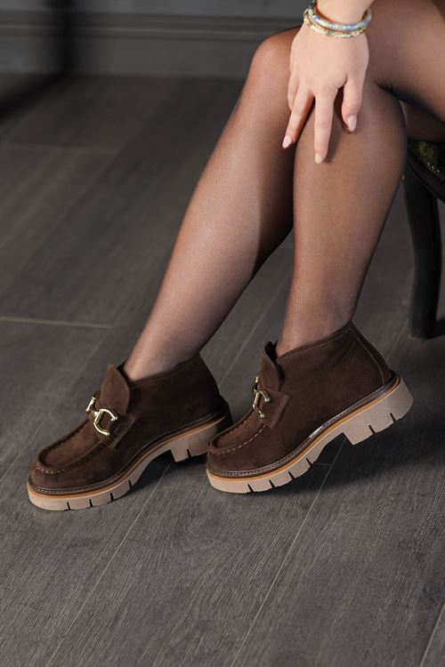 LİZSHOE HAKİKİ DERİ KADIN GÜNLÜK BOT ELNR 229525K