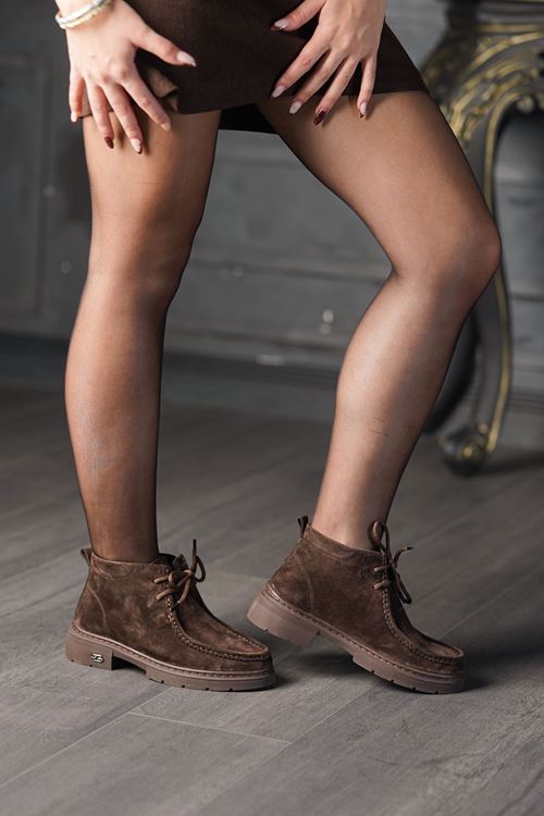 LİZSHOE HAKİKİ DERİ KADIN BOT SPİL 310025K