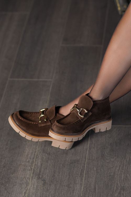 LİZSHOE HAKİKİ DERİ KADIN GÜNLÜK BOT ELNR 229525K