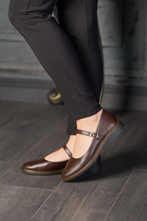 LİZSHOE HAKİKİ DERİ KADIN BABET ZİRVE 34-5625K