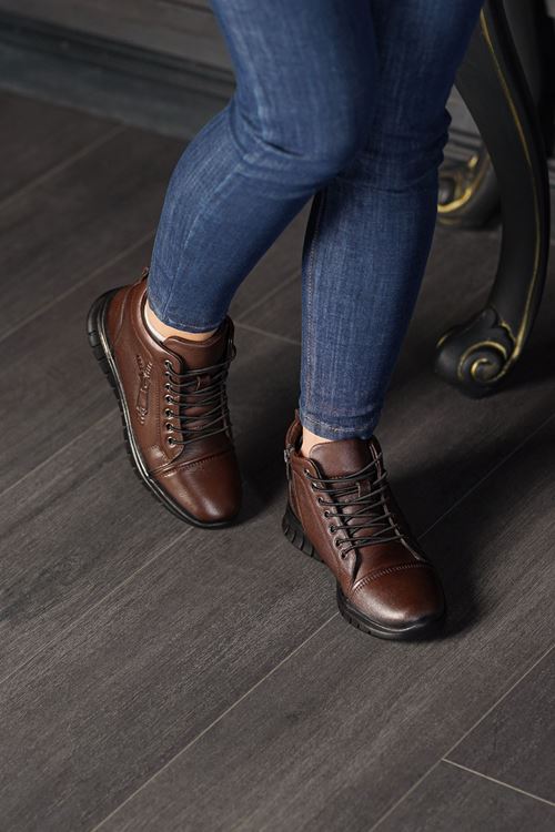 LİZSHOE HAKİKİ DERİ KADIN BOT VYGR 43425K
