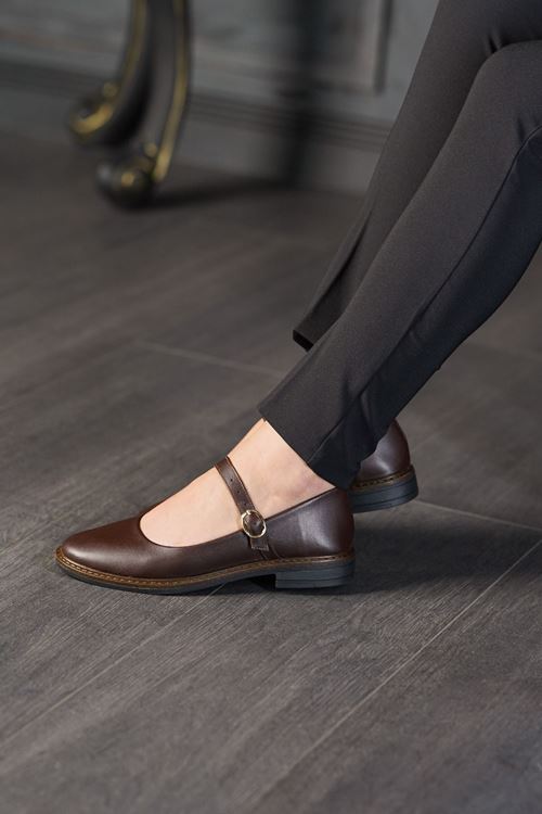 LİZSHOE HAKİKİ DERİ KADIN BABET ZİRVE 34-5625K