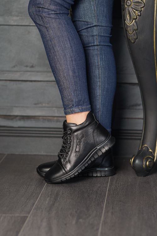 LİZSHOE HAKİKİ DERİ KADIN BOT VYGR 43425K
