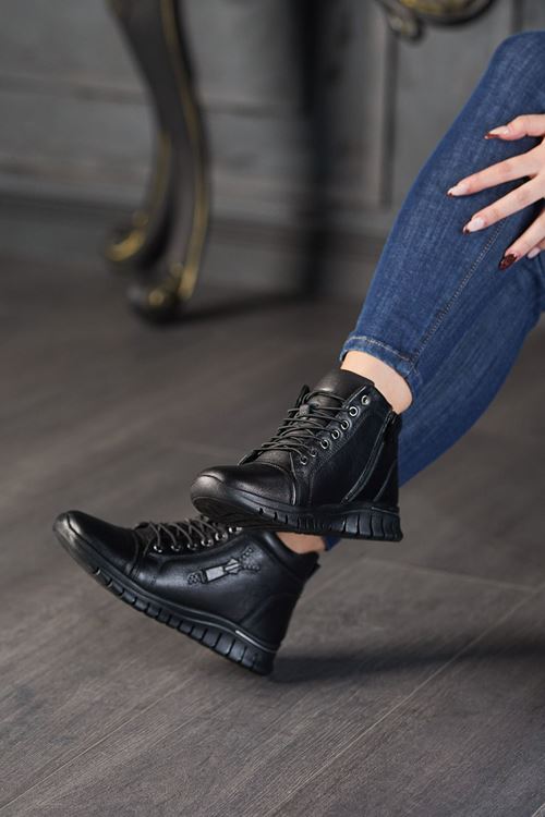 LİZSHOE HAKİKİ DERİ KADIN BOT VYGR 43425K