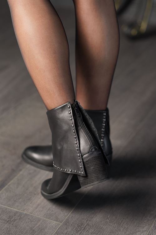 LİZSHOE HAKİKİ DERİ KADIN GÜNLÜK BOT ELNR 221425K