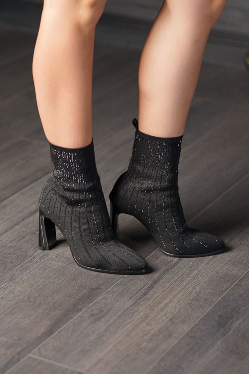 GUJA KADIN STREÇ TAŞLI BOT 10425K